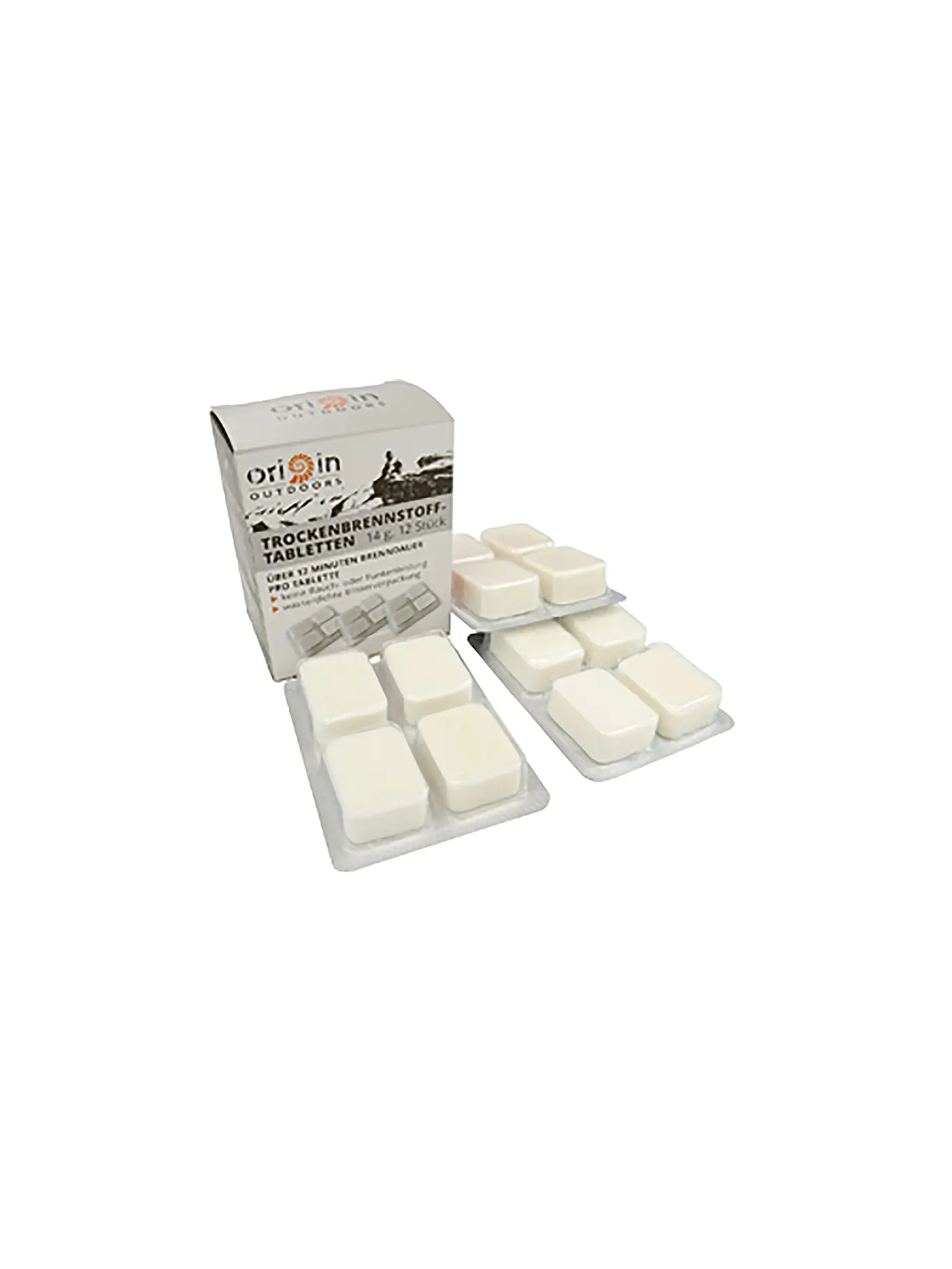 ORIGIN OUTDOORS | Trockenbrennstoff Tabletten 12x14g | 